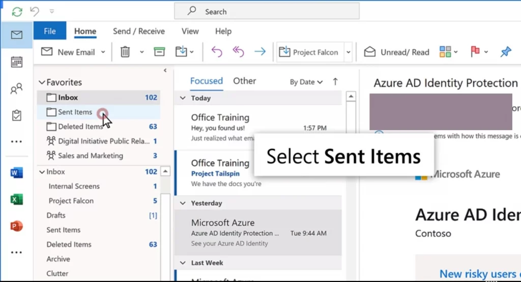 Hướng dẫn cách thu hồi email đã gửi trong Outlook