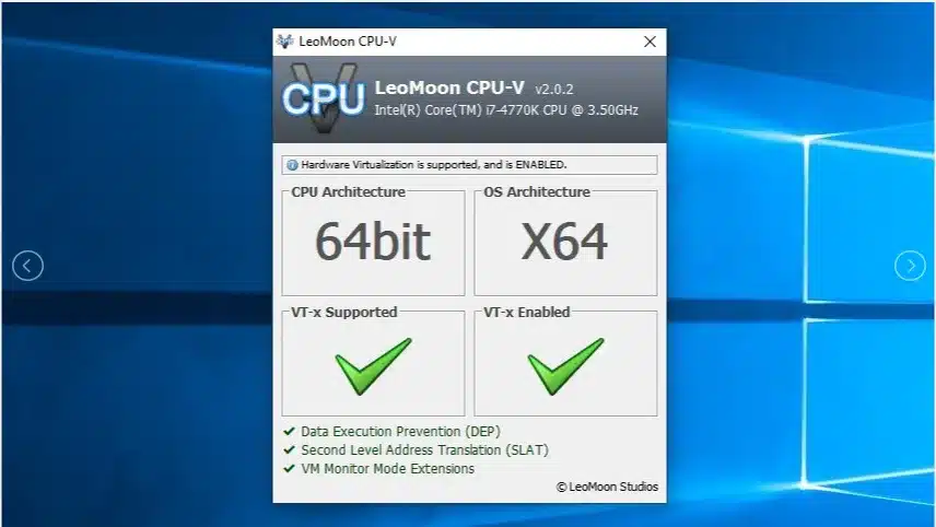 Công cụ LeoMoon CPU-V