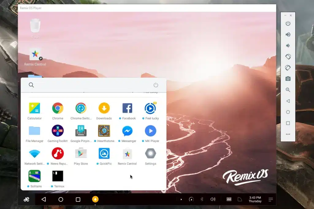 Remix OS - Giả lập Android cho máy cấu hình yếu