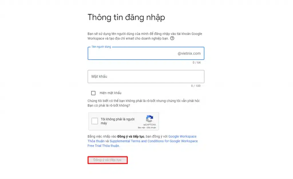 Dùng thử dịch vụ email tên miền miễn phí của Google