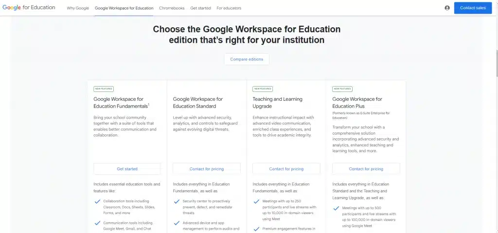 Tạo email doanh nghiệp miễn phí với Google Workspace for Education
