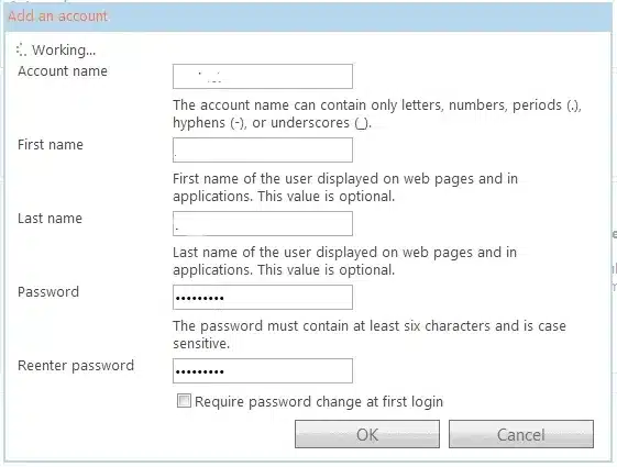 Tạo tên người dùng kèm mật khẩu cho địa chỉ email của bạn