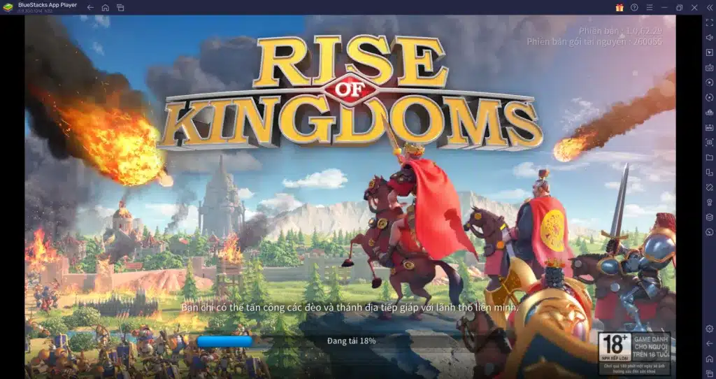 Lợi ích khi chơi Rise of Kingdoms trên PC