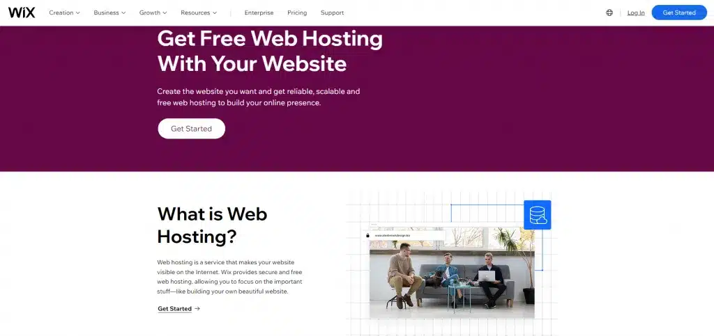 Wix - hosting miễn phí tốt nhất hiện nay