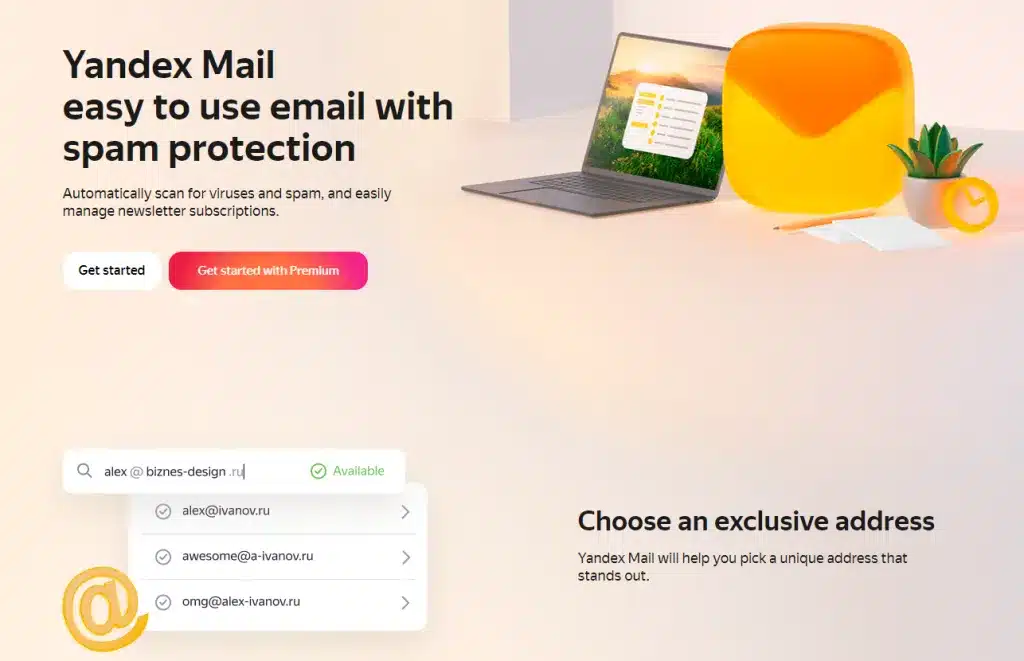 Email doanh nghiệp giá rẻ - Yandex Mail