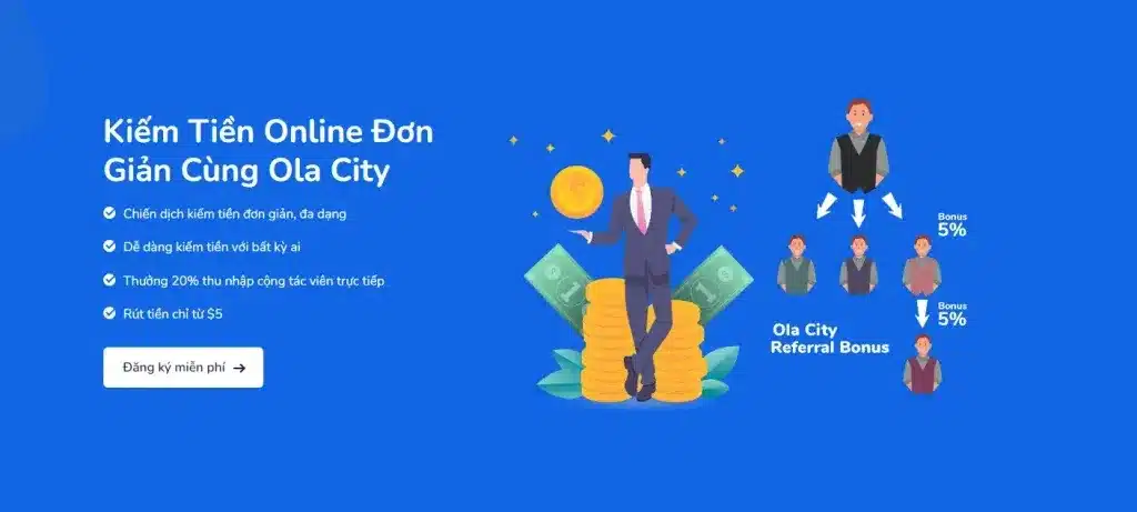 App tìm hiểu chi phí online ko cần thiết vốn- Ola City