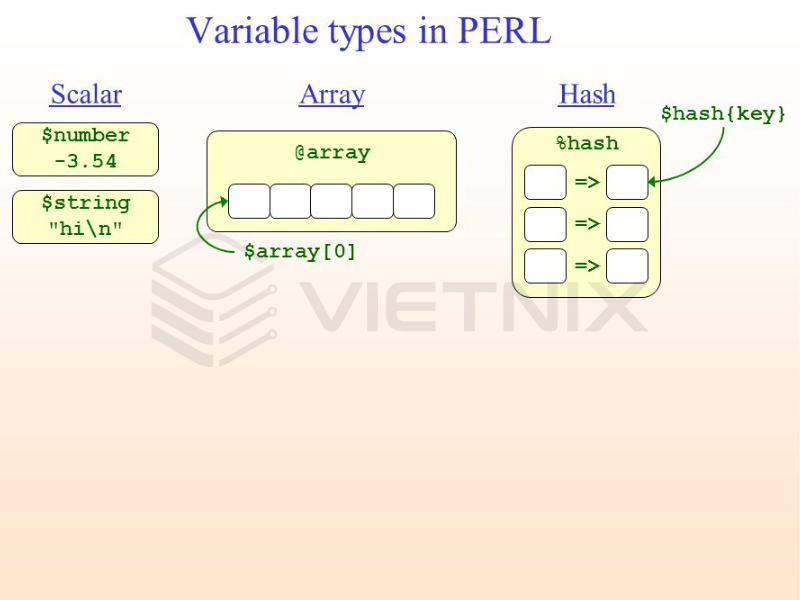 3 loại biến trong Perl