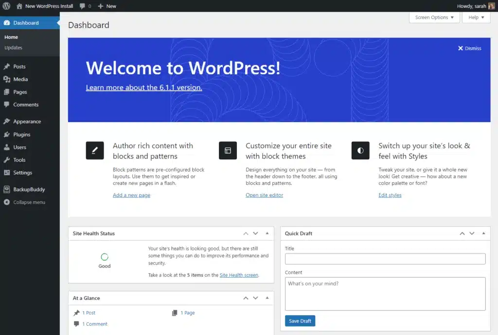 WordPress sử dụng miễn phí