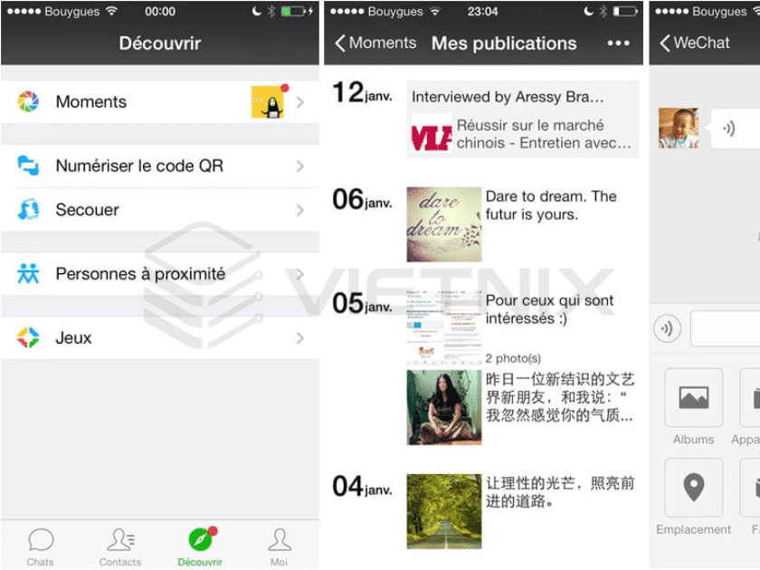 Ưu điển của WeChat