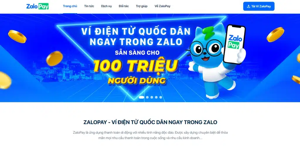 Ví điện tử Zalopay giúp người dùng kiếm tiền online dễ dàng