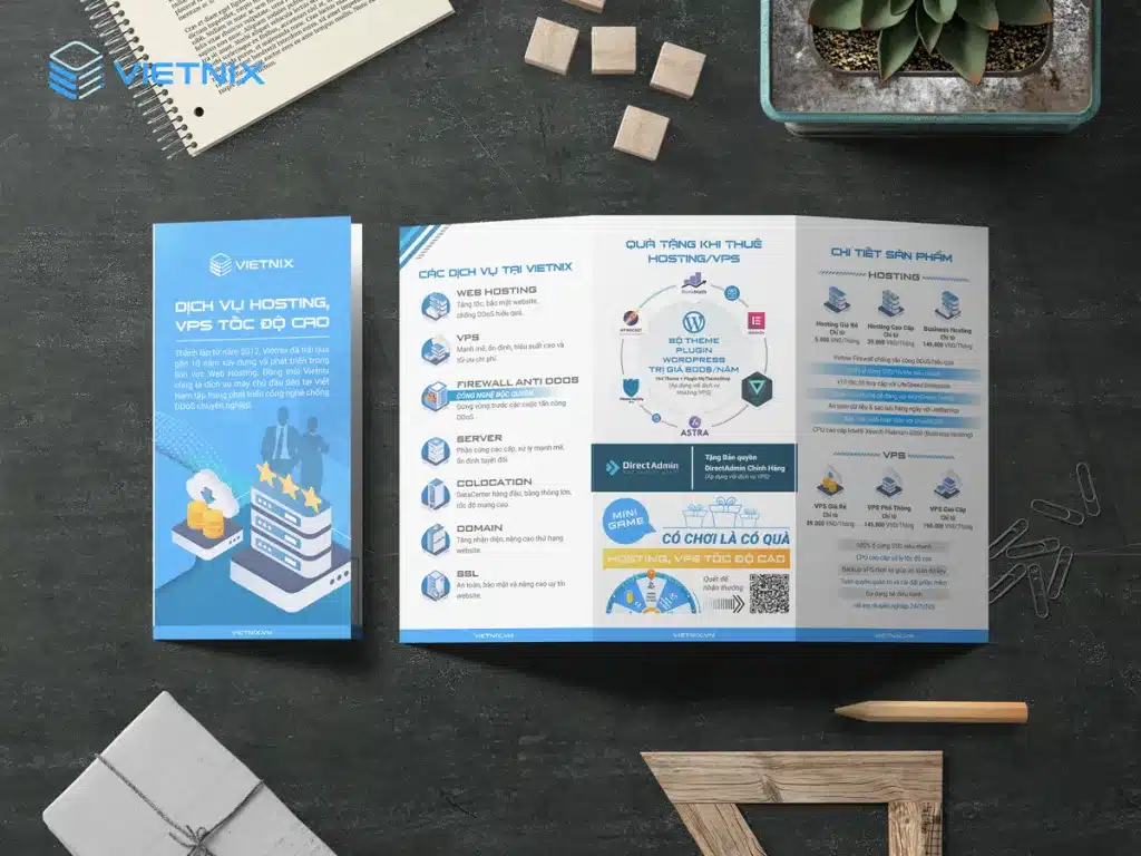 Brochure là phương tiện quảng cáo linh hoạt