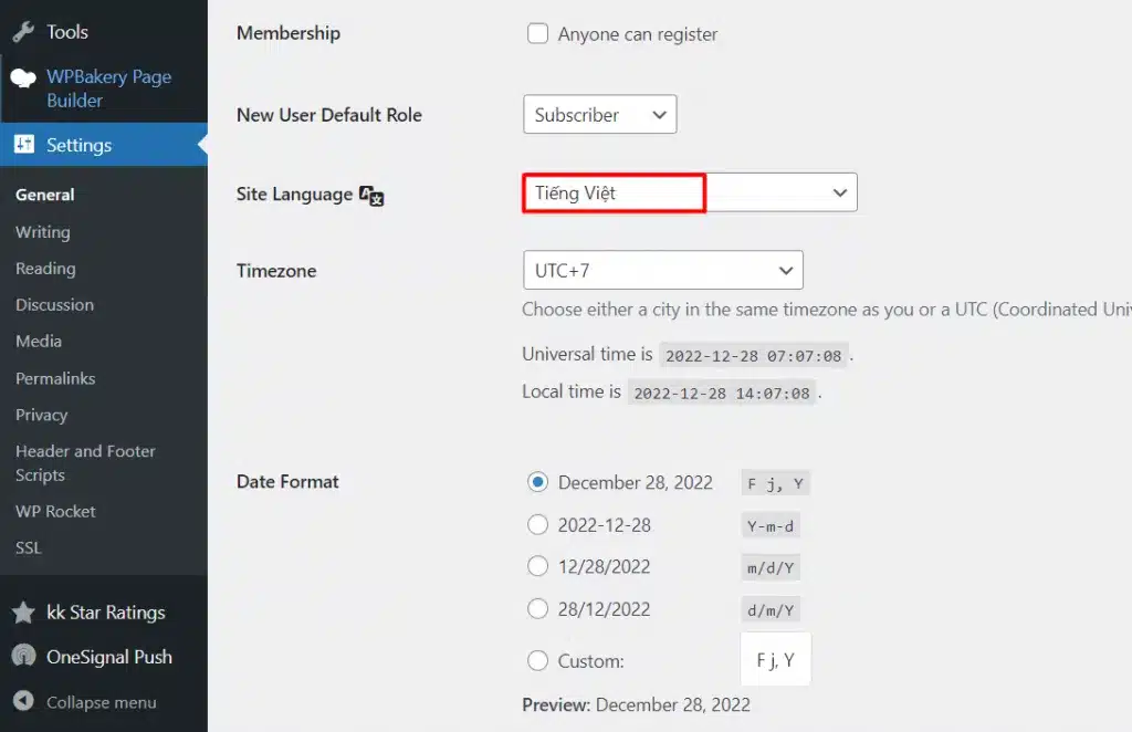 2 cách việt hóa WooCommerce cho website WordPress nhanh chóng 11 Hướng dẫn chuyển ngôn ngữ WordPress sang tiếng Việt