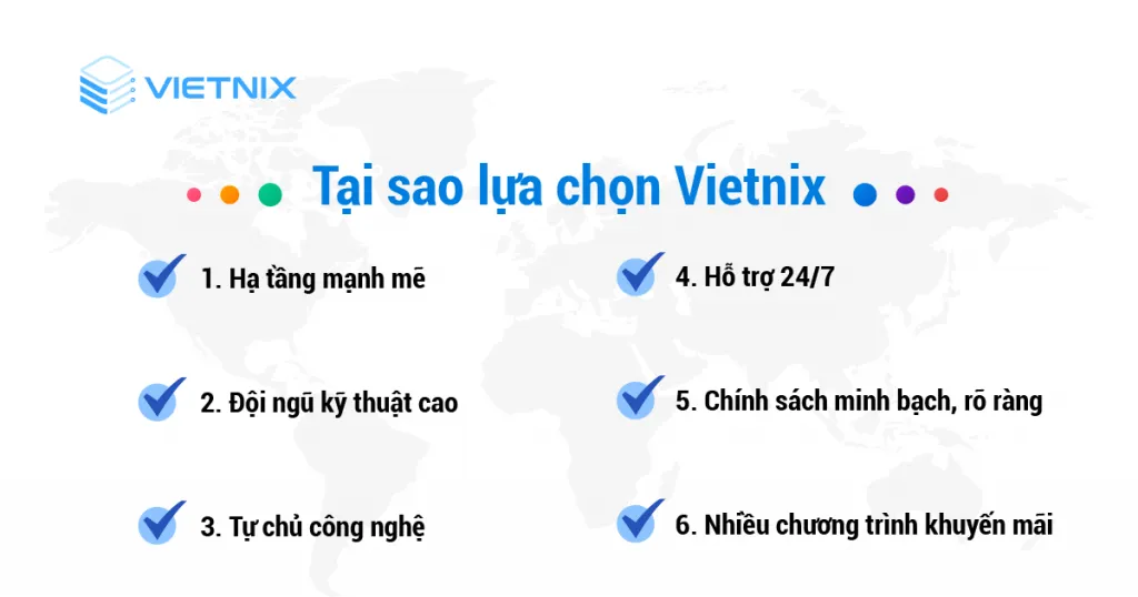 Vietnix - Nhà cung cấp dịch vụ Hosting, VPS tốc độ cao