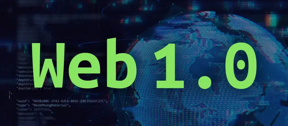 Web 1.0 – Hiển thị thông tin