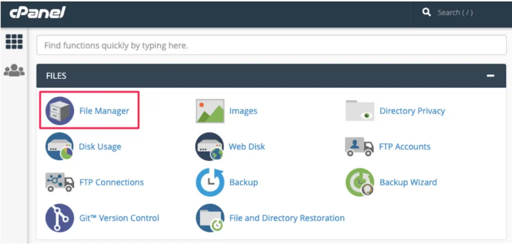 Hướng dẫn cách backup WordPress website nhanh chóng 130 Backup WordPress qua cPanel