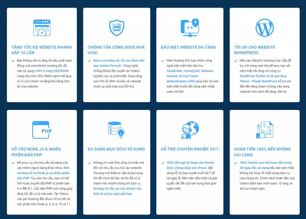 Hướng dẫn cách backup WordPress website nhanh chóng 68 Lựa chọn nhà cung cấp dịch vụ cung cấp khả năng backup mỗi ngày