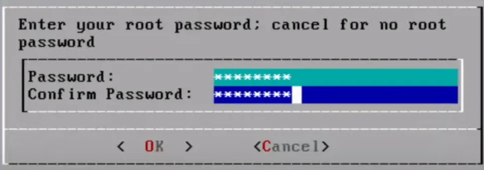 Đặt mật khẩu quản trị hệ điều hành TrueNAS