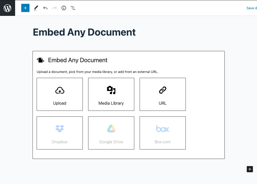 Embed Any Document