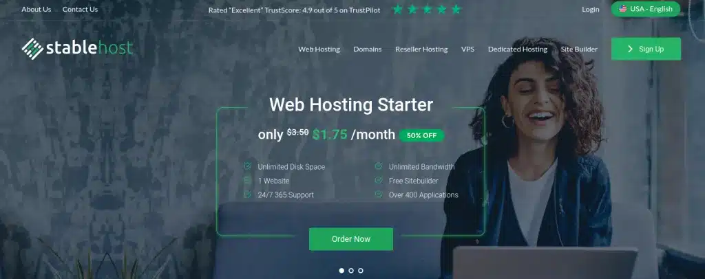 Nhà cung cấp dịch vụ hosting StableHost