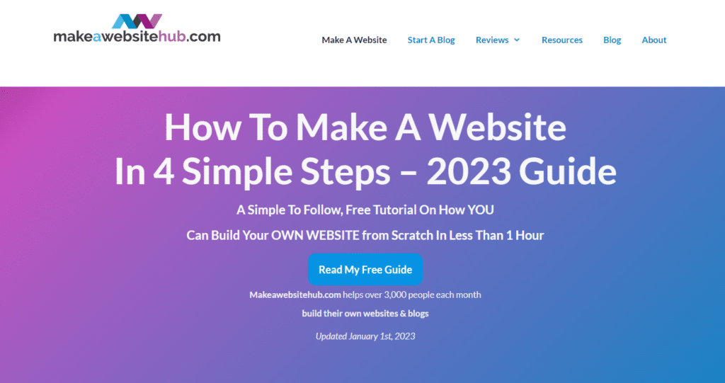 Make A Website Hub