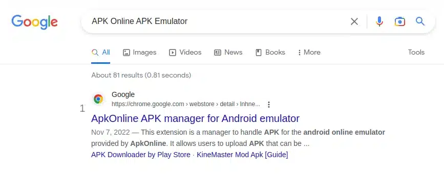 APK Online APK Emulator