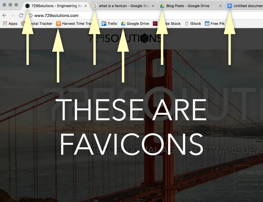 Favicon của website giúp khẳng định thương hiệu