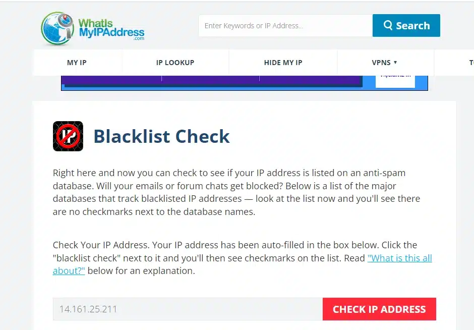 Blacklist là gì? Hướng dẫn cách kiểm tra và gỡ IP Blacklist 26 Cách kiểm tra IP Blacklist