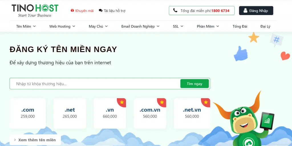 Top 11 nhà cung cấp dịch vụ hosting tại Việt Nam 38 Dịch vụ hosting TinoHost