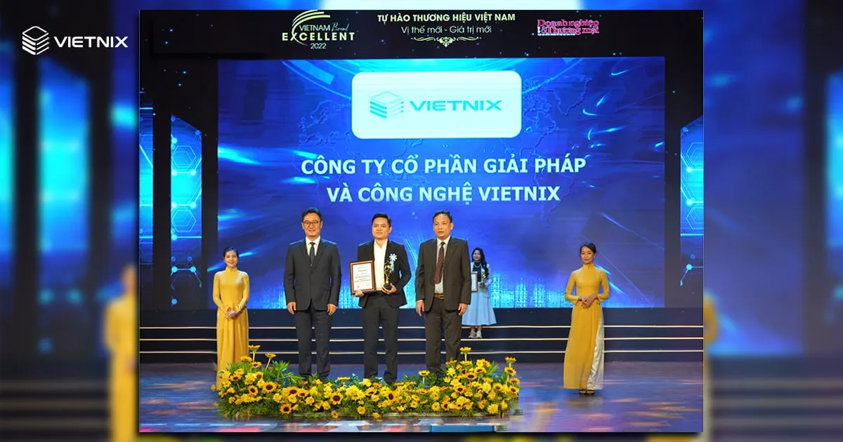 Top 11 nhà cung cấp dịch vụ hosting tại Việt Nam 30 Đại diện Vietnix nhận giải thưởng - Thương hiệu Việt Nam xuất sắc