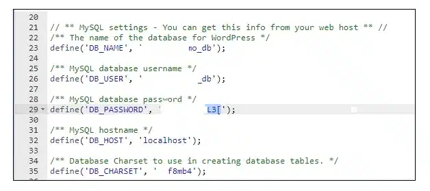 Kết nối database với source code
