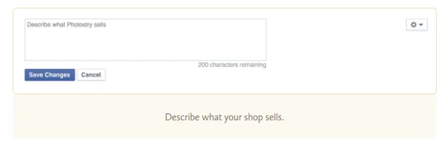 3 bước tạo cửa hàng trên fanpage để kinh doanh trên Facebook hiệu quả 24 Mô tả sản phẩm