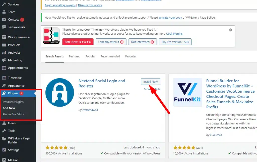 plugin hợp tích hợp đăng nhập WordPress bằng Facebook