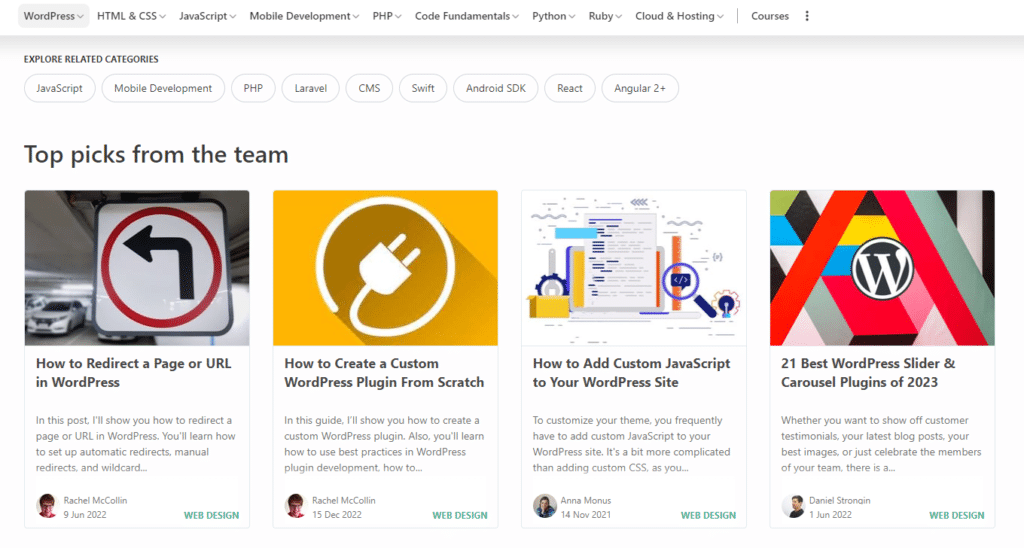 Tuts+ WordPress