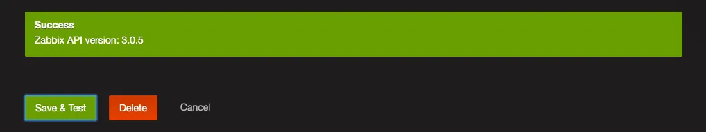 Cách cài đặt và cấu hình Grafana để vẽ đồ thị từ Zabbix trên Centos 7 17 Cấu hình data source thành công