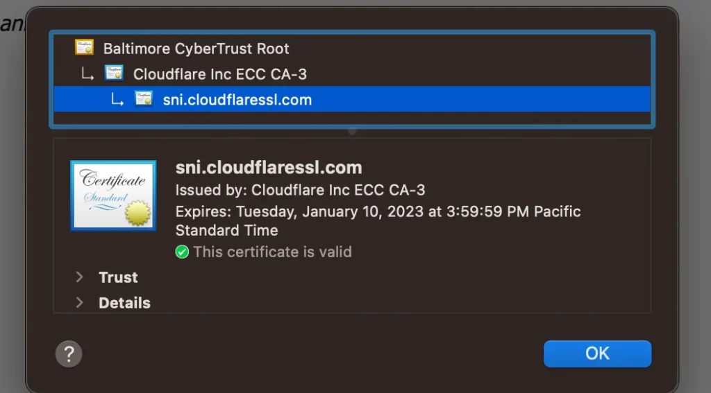 sitehavecert