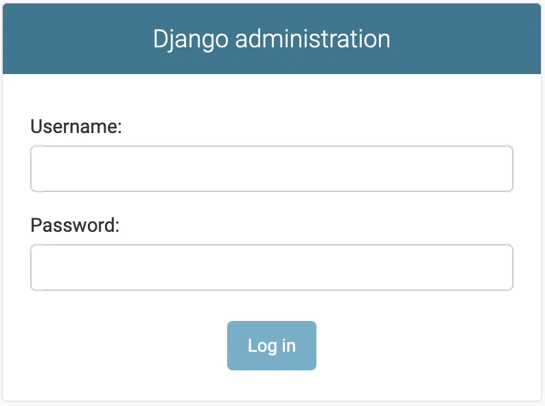 Cách sử dụng PostgreSQL với ứng dụng Django trên Ubuntu 20.04 5 Giao diện quản trị viên