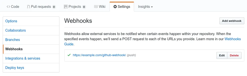 Theo dõi Webhooks