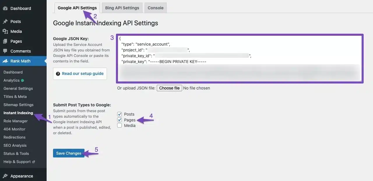 Hướng Dẫn Index Website Bằng Google Api Cực Nhanh 34 Fast Indexing Api