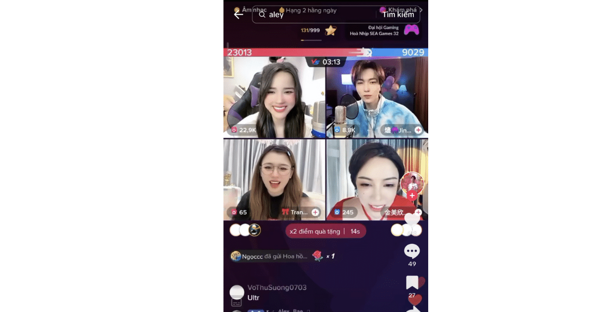 PK TikTok là chức năng cho phép người dùng thách đấu với nhau