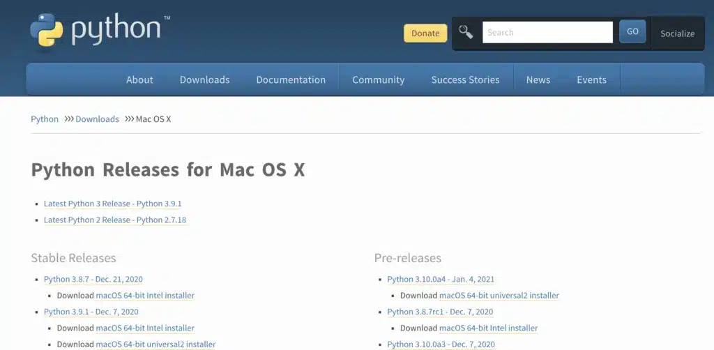 Python là gì? Ứng dụng thực tế của ngôn ngữ lập trình Python 35 buoc 1 cai dat python tren mac.png 1