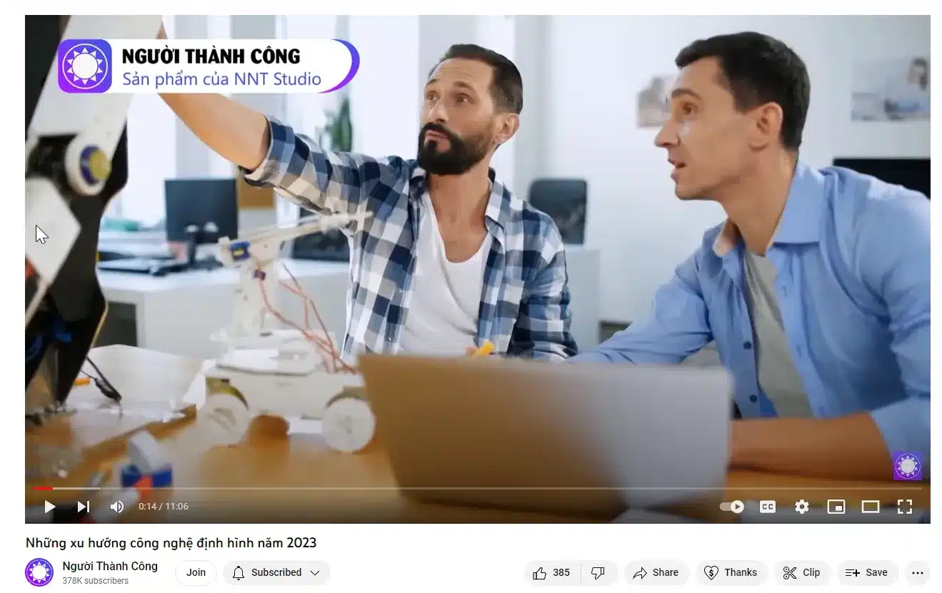 Cách làm Youtube content về công nghệ