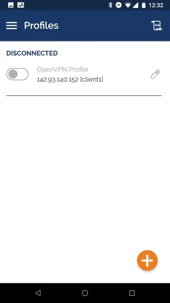 Giao diện profiles