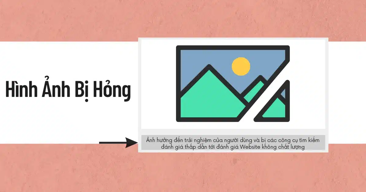 Tác hại khi hình ảnh không hiển thị được