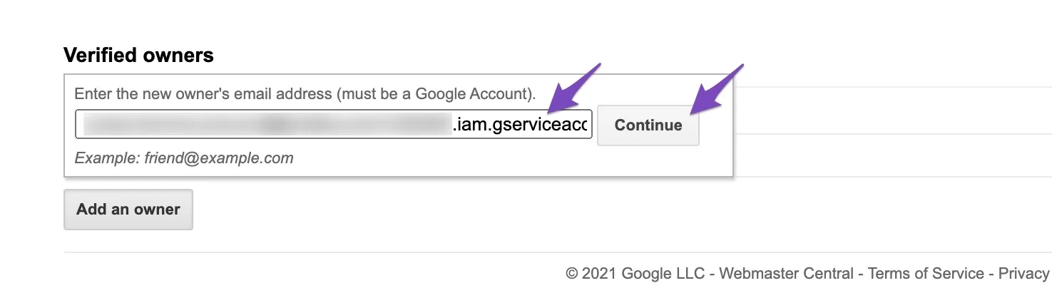 Hướng Dẫn Index Website Bằng Google Api Cực Nhanh 32 Nhập Email Tài Khoản Dịch Vụ Đã Tạo Trước Đó