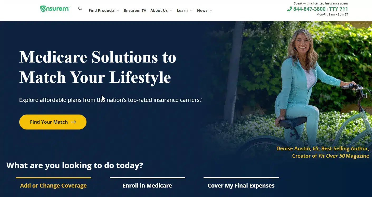 Website Ensurem