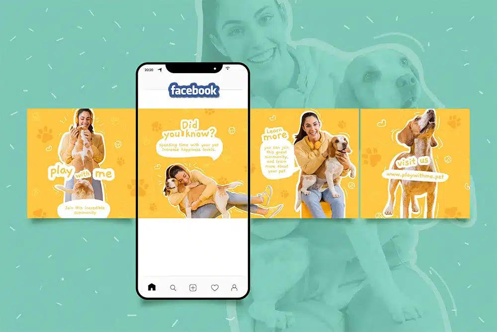 Quảng cáo Carousel giúp nhấn mạnh lợi ích của sản phẩm/dịch vụ