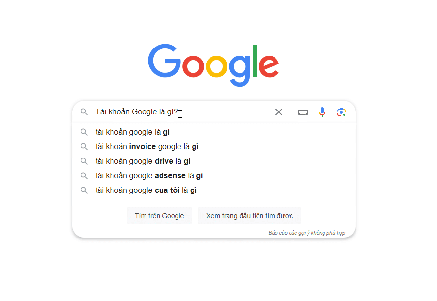 Tài khoản Google là gì? 