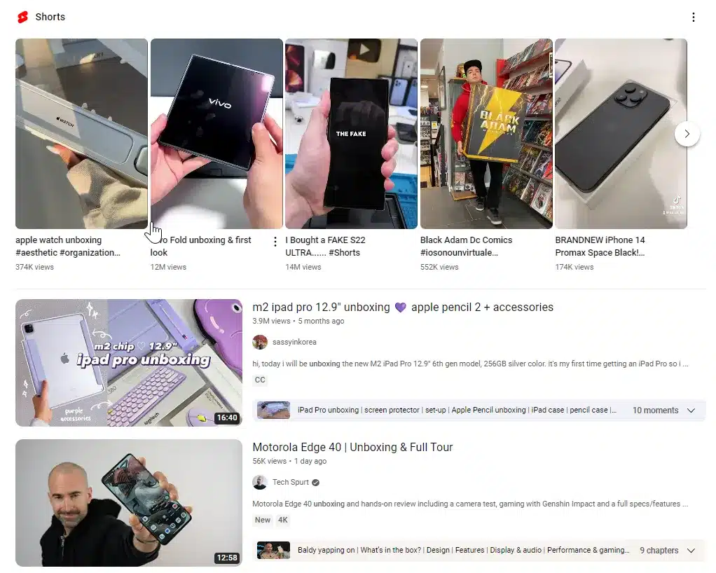 Video khui hộp/unboxing