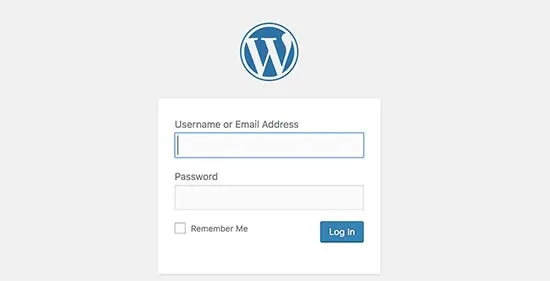 Hướng dẫn cách cài đặt WordPress trên Amazon Web Services 27 Login page mặc định của WordPress