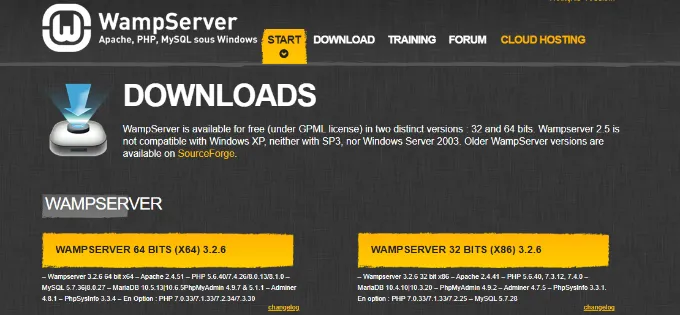 Hướng dẫn 2 cách để tải WordPress trên máy tính Windows cực chi tiết 58 Chọn phiên bản Windows của bạn